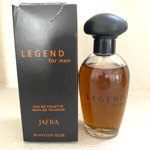 NIB Jafra Legend For Men Cologne Eau de Toilette Spray 3.3 Oz Bottle